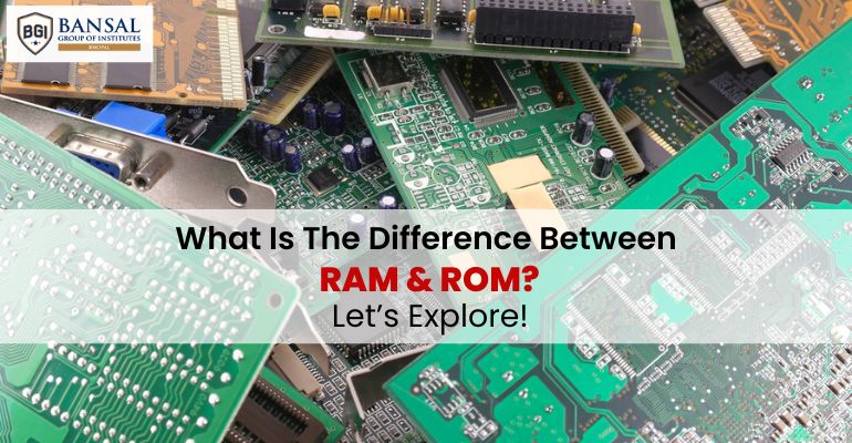 Ram and rom hot sale in computer