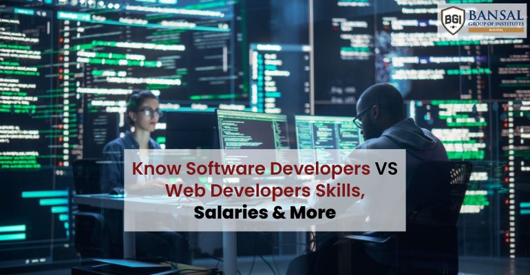 Know Software Developers VS Web Developers Skills, Salaries And More ...