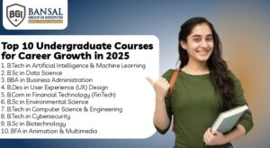 Top 10 Undergraduate Courses for Career Growth in 2025